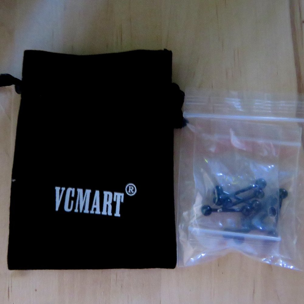 VCMART Nipple Ring Piercings 14mm 16mm 18mm